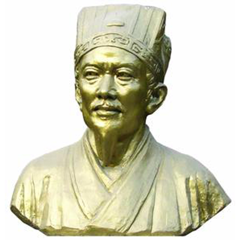 历史名人雕像,铸铜人物雕塑,半身像塑像