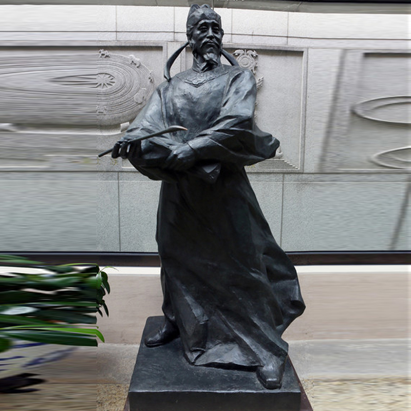 历史明人雕塑,铸铜雕塑塑像,历史人物雕像