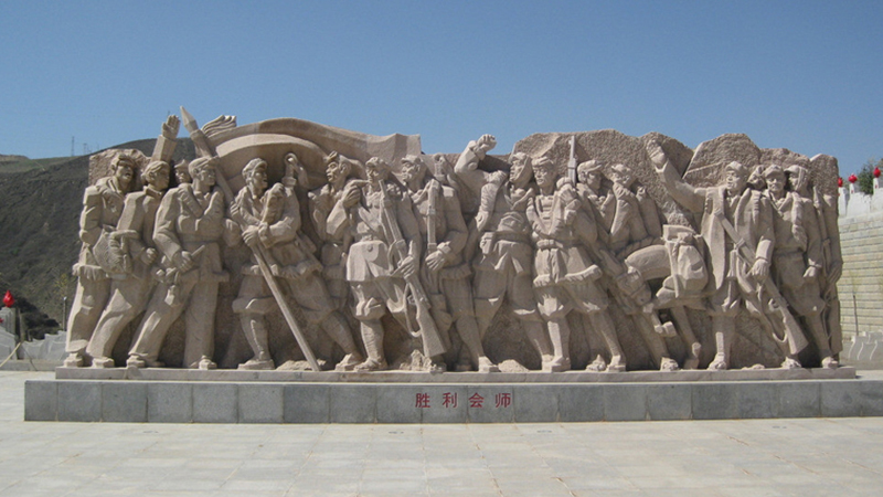 人物雕像,军人雕塑,大型景观铜雕