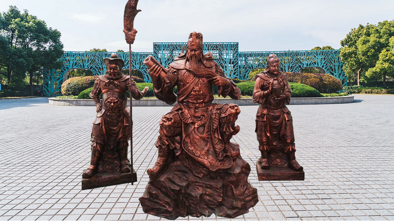 大型铜雕,历史人物雕像,景观雕塑