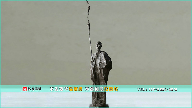 古人物铜雕,雕刻工艺品,城市玻璃钢雕塑