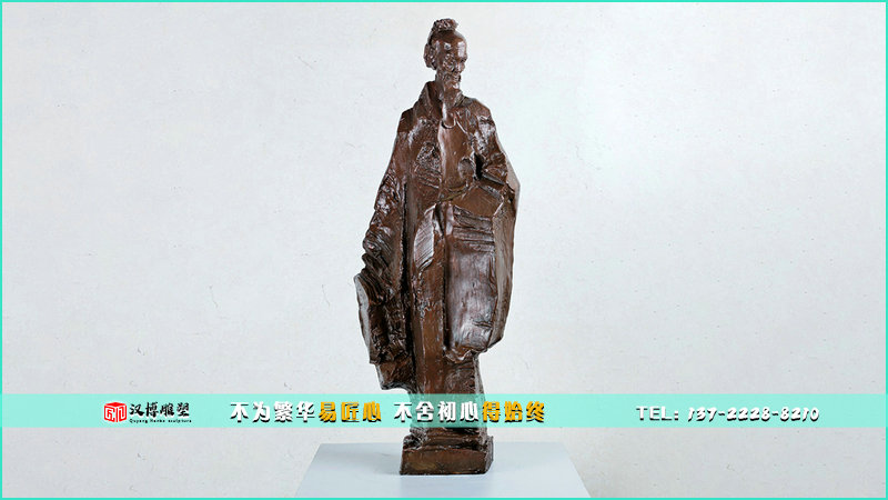 现代艺术铜雕,人物铸铜雕像,雕塑摆件