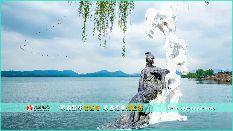 人物铜雕定制,玻璃钢雕塑,户外景观雕像