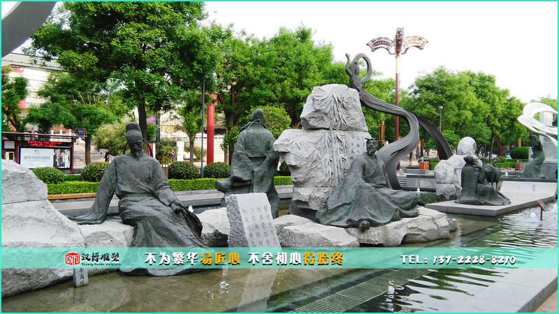 景观雕塑,雕像定制,人物铜雕